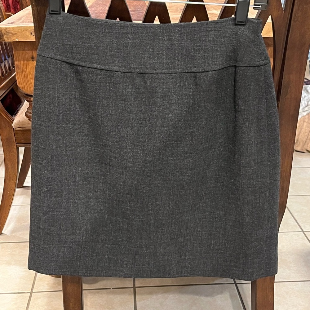 Jones New York Gray Mini Pencil Skirt for Work